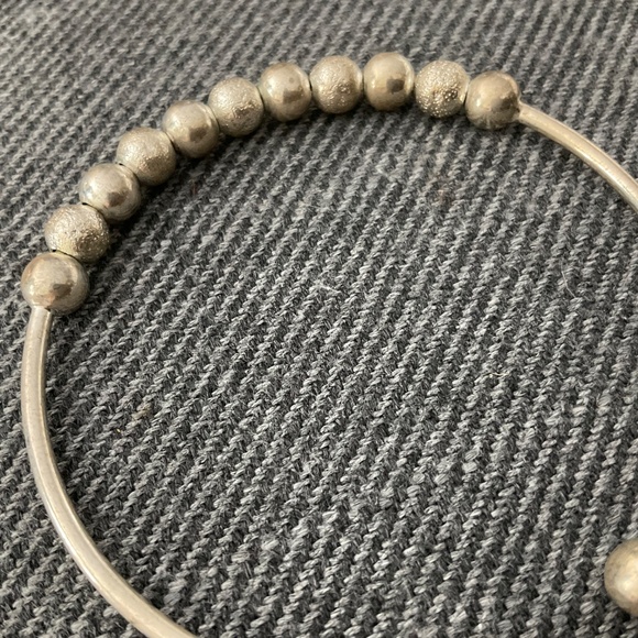 🧚 2/$15 Silver-tone Bangle Bracelet - Picture 5 of 5